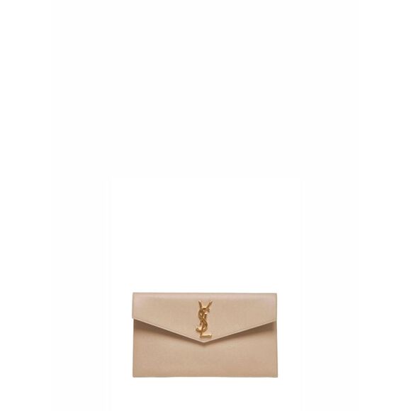 SAINT LAURENT Handbags - Saint Laurent Women Uptown Clutch In Grain De Poudre Embossed Leather